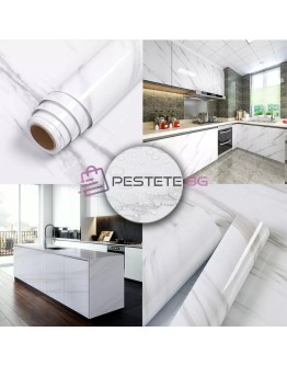 Мраморно фолио за мебели и стени водоустойчиво